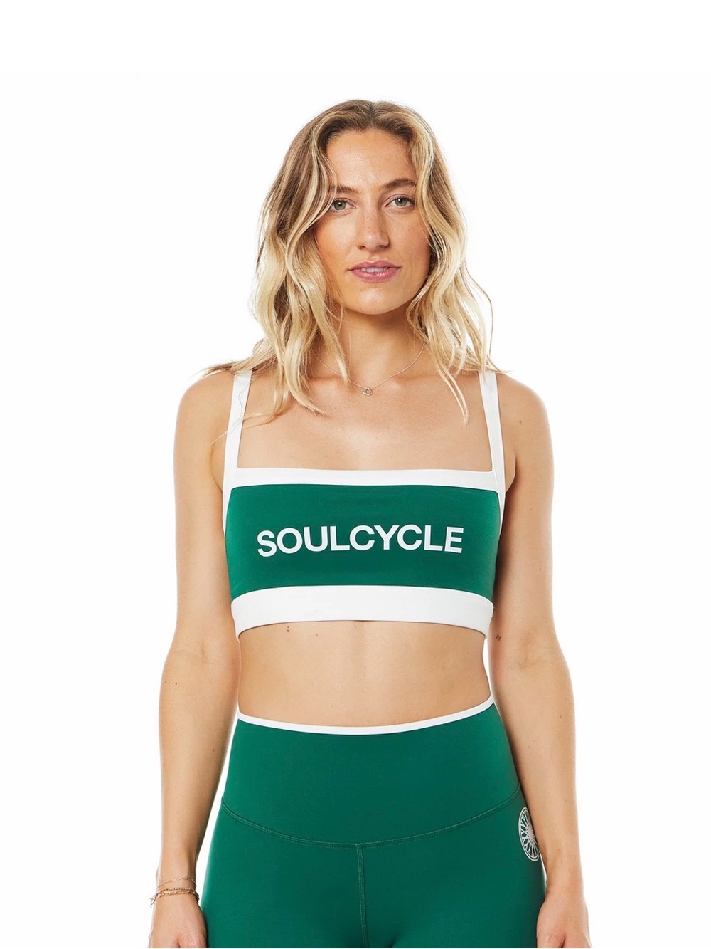 Splits59 SoulCycle MONAH RIGOR BRA GREEN